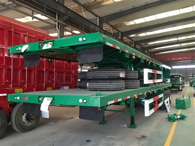 Container Flatbed Trailer