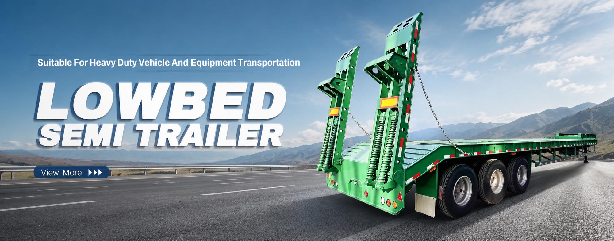 Lowbed Semi Trailer
