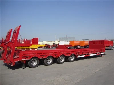 80 Ton Lowbed Trailer With Widened Parts