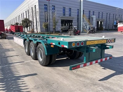 Skeletal Semi Trailer